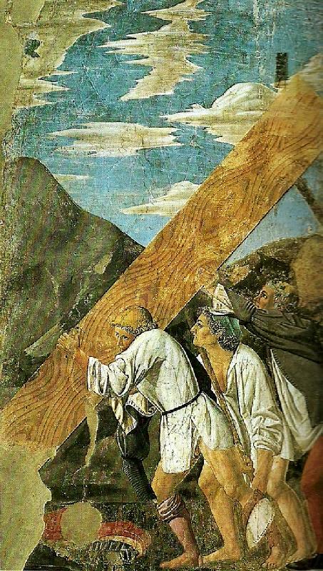 Piero della Francesca legend of the true cross Spain oil painting art